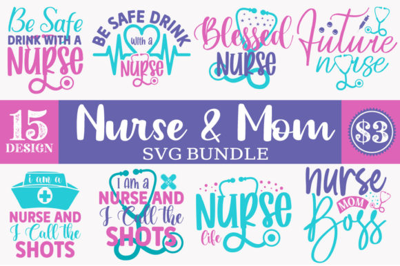 Nurse Mom SVG Bundle: A Designer's Review
