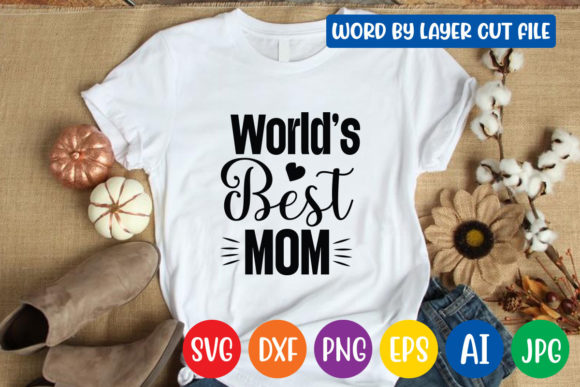World s Best Mom Svg Design: A Designer Review
